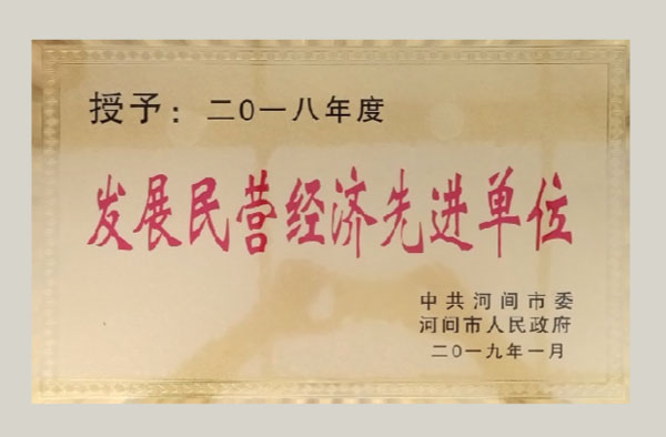 發(fā)展民營經(jīng)濟先進(jìn)單位